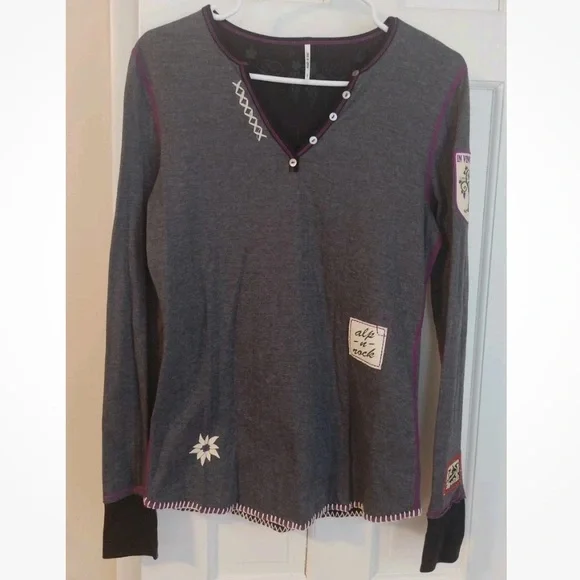 Alp N Rock Very Rare wine Vineyard Henley size L - Picture 7 of 9